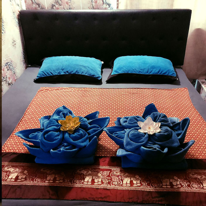 Our Couple Room is ideal for Couple & Four Hands Massage including happy ending massage and full service